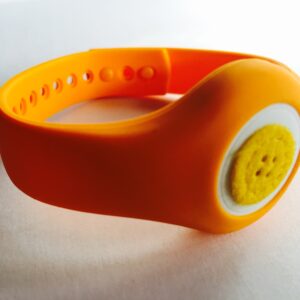 orange smart button strap